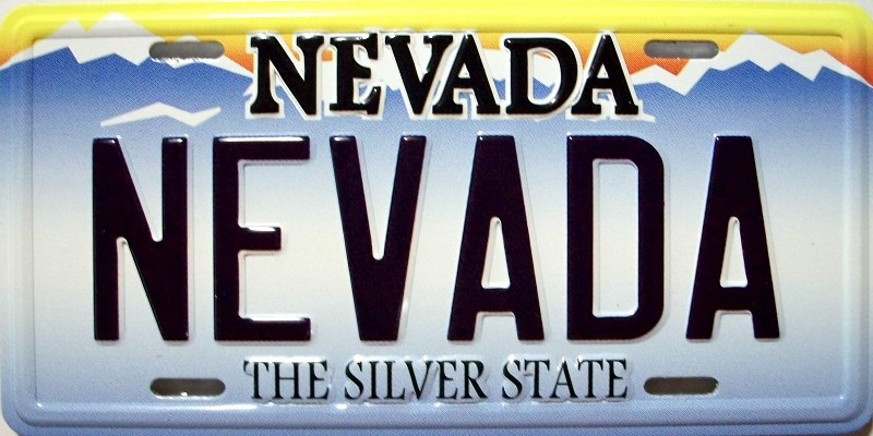 Nevada plate