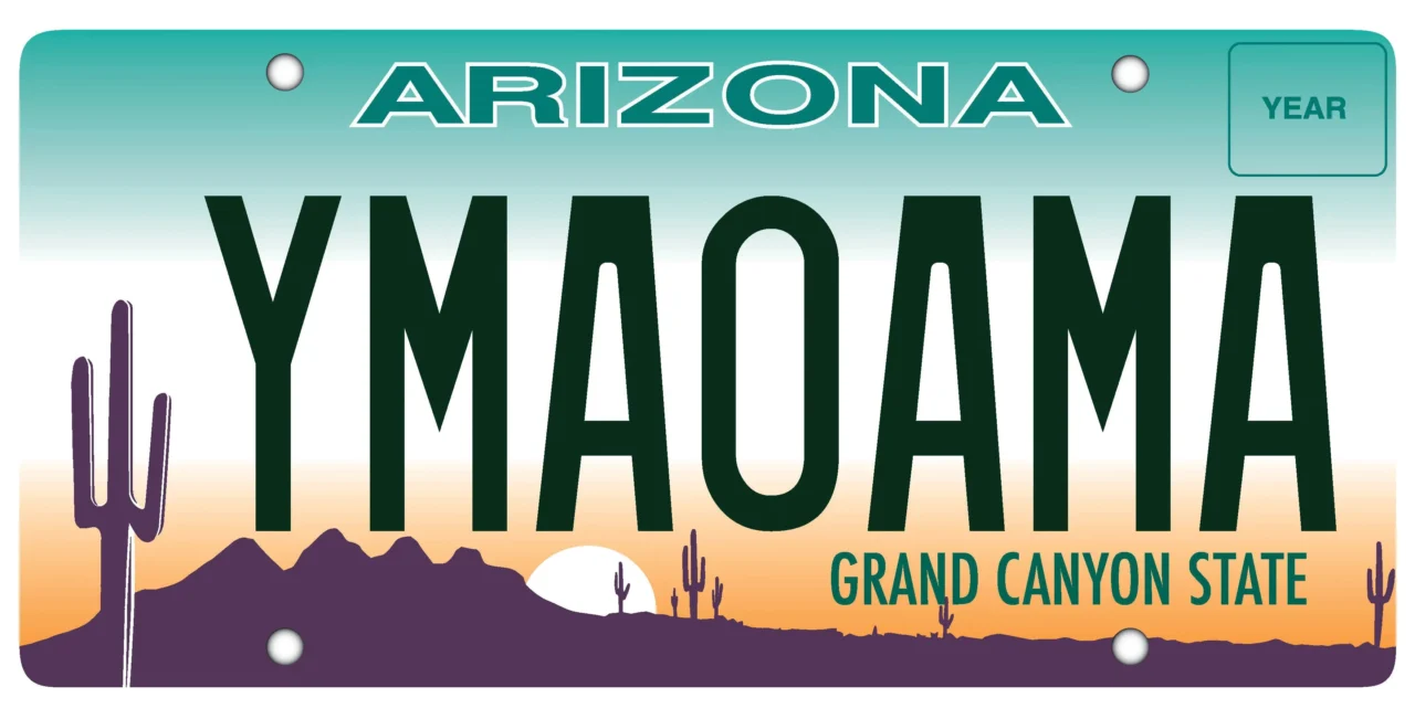 arizona plate