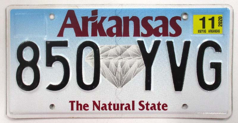 arkansas plate