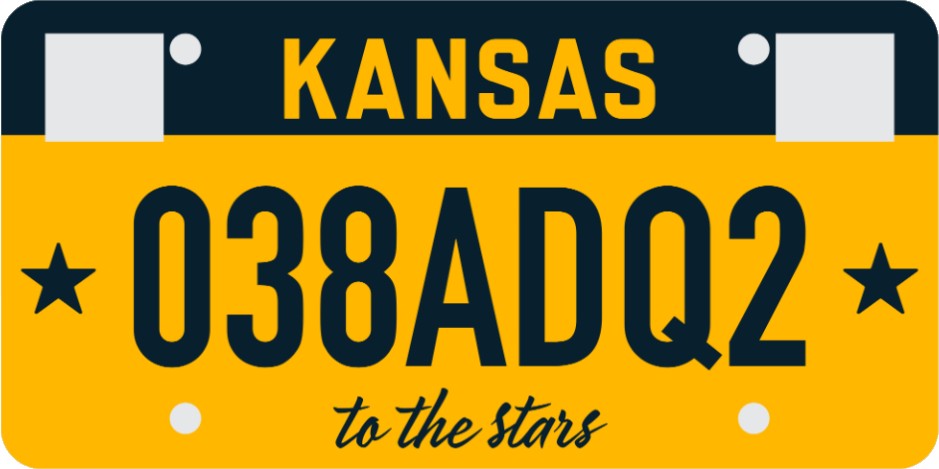 kansas plate