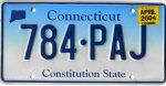 Connecticut plate