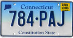 Connecticut plate