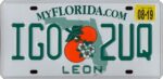 Florida plate