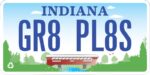 Indiana plate