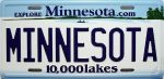 Minnesota plate