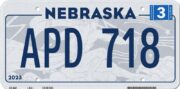 Nebraska plate