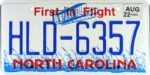 North Carolina plate