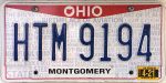 Ohio plate