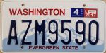 Washington plate