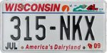Wisconsin plate